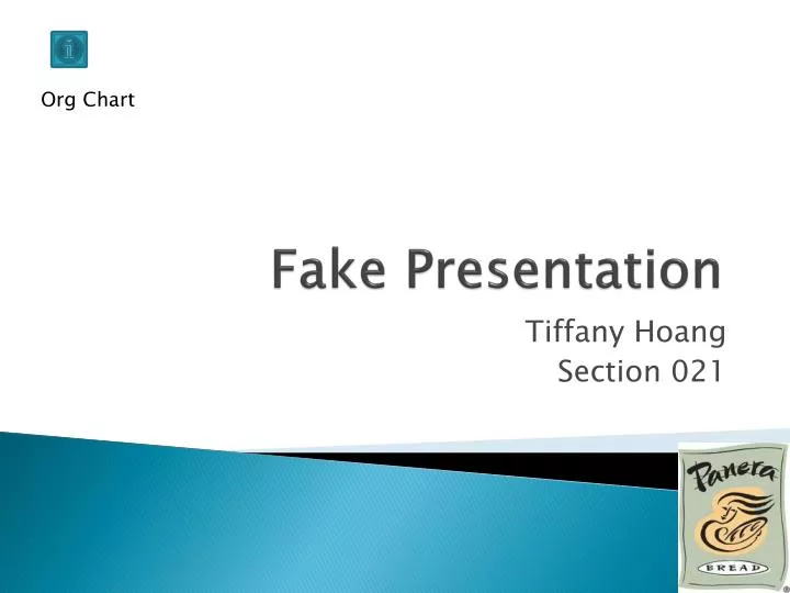 fake presentation