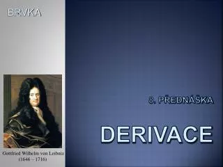 8 p edn ka derivace