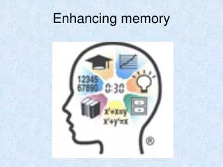 Enhancing memory