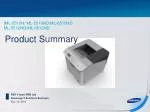 [ML-5510N/ ML-5510ND/ML-6510ND ML-5512ND/ML-6512ND - slide 1