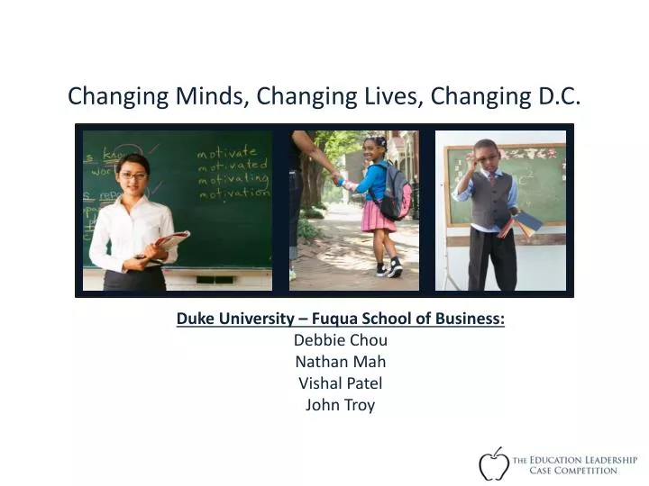 changing minds changing lives changing d c