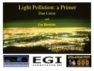 Light Pollution: a Primer