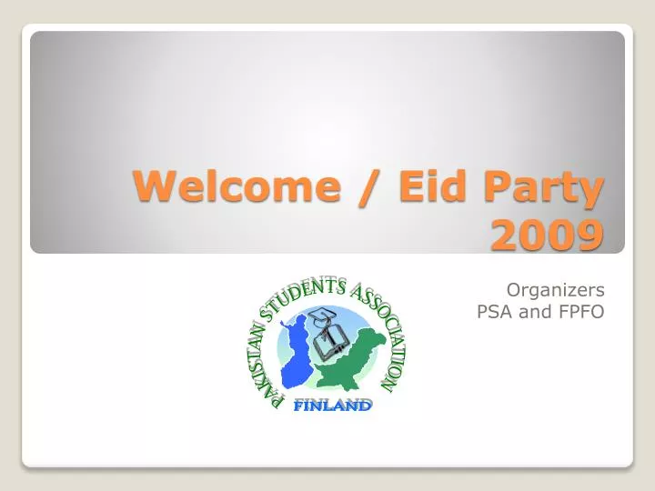 welcome eid party 2009