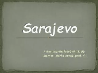 sarajevo