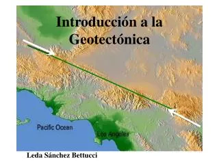 introducci n a la geotect nica