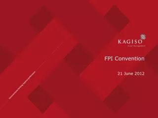 FPI Convention 21 June 2012