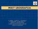 MSCT UROGRAFIJA - slide 1