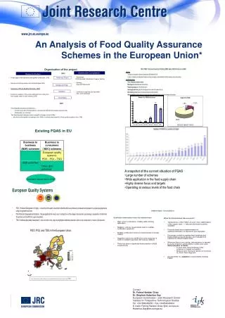An Analysis of Food Quality Assurance Schemes in the European Union*