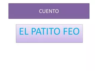 cuento