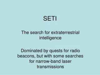 SETI