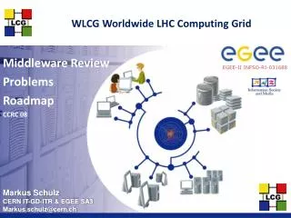 WLCG Worldwide LHC Computing Grid
