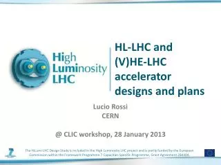 HL-LHC and (V)HE-LHC accelerator designs and plans