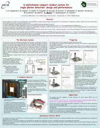 A multichannel compact readout system for single photon detection: design and performances