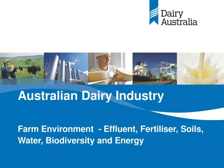 australian dairy industry