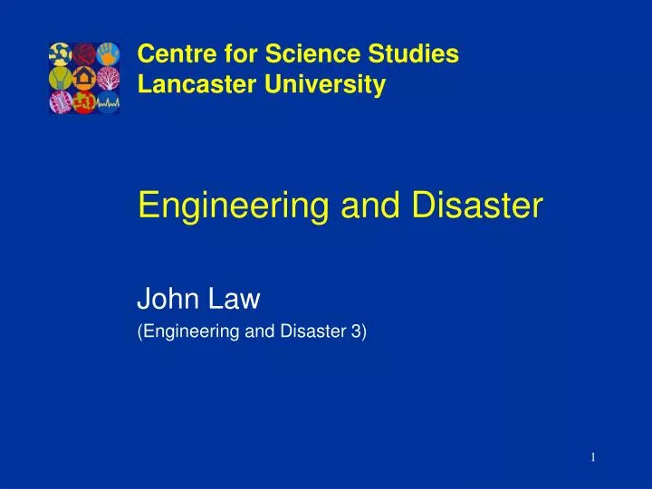 engineering and disaster