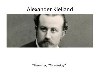 alexander kielland