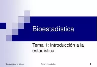 bioestad stica