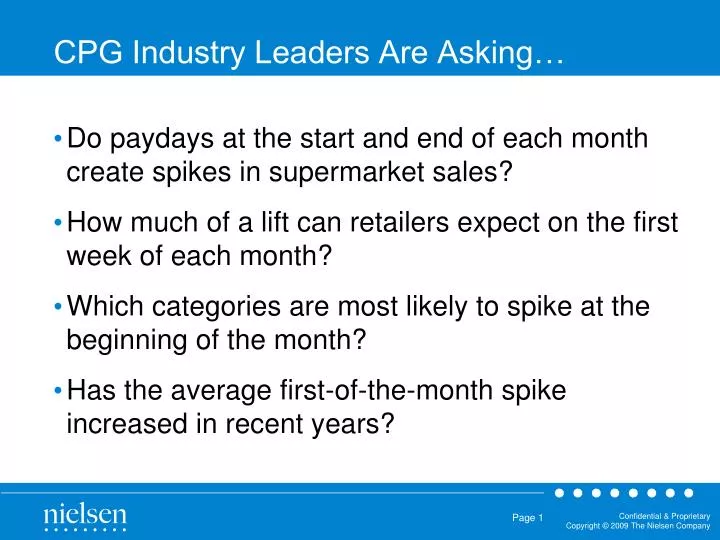 cpg industry leaders are asking