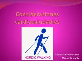 consideraciones cardiosaludables