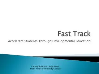 Fast Track