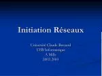 Initiation Réseaux - slide 1