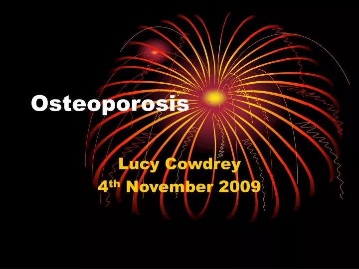 osteoporosis