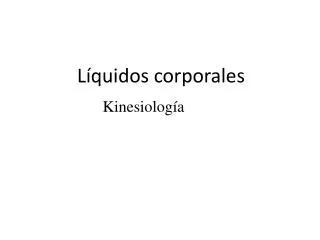 l quidos corporales