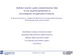 Radiative neutron capture and photonuclear data in view of global information on - slide 1