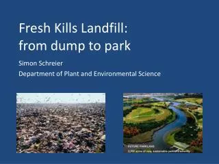 Fresh Kills Landfill: from dump to park