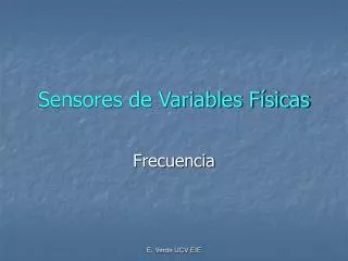sensores de variables f sicas