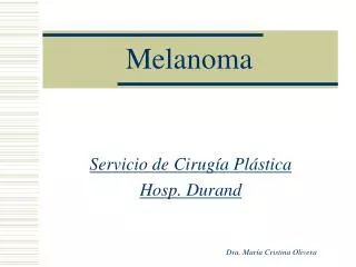 melanoma