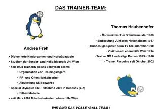 das trainer team