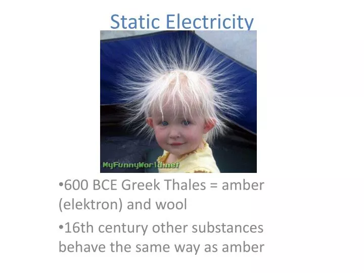 static electricity