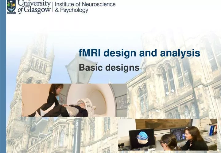 fmri design and analysis