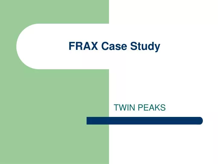 frax case study