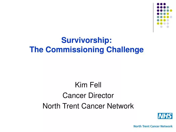 survivorship the commissioning challenge