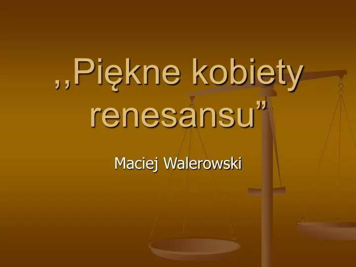 pi kne kobiety renesansu