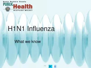 h1n1 influenza