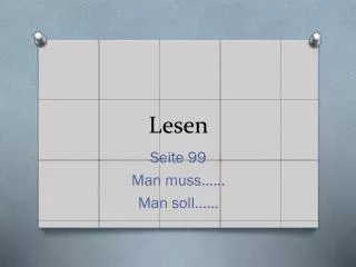 lesen