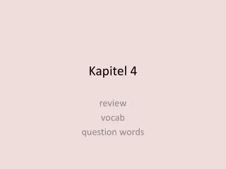 kapitel 4