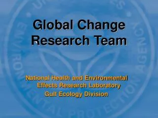 Global Change Research Team