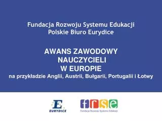 awans zawodowy nauczycieli w europie na przyk adzie anglii austrii bu garii portugalii i otwy