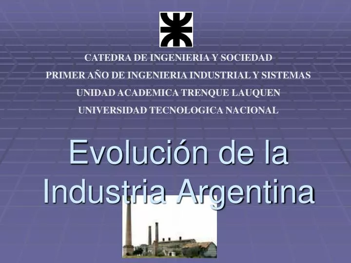 evoluci n de la industria argentina