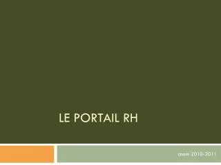 le portail rh