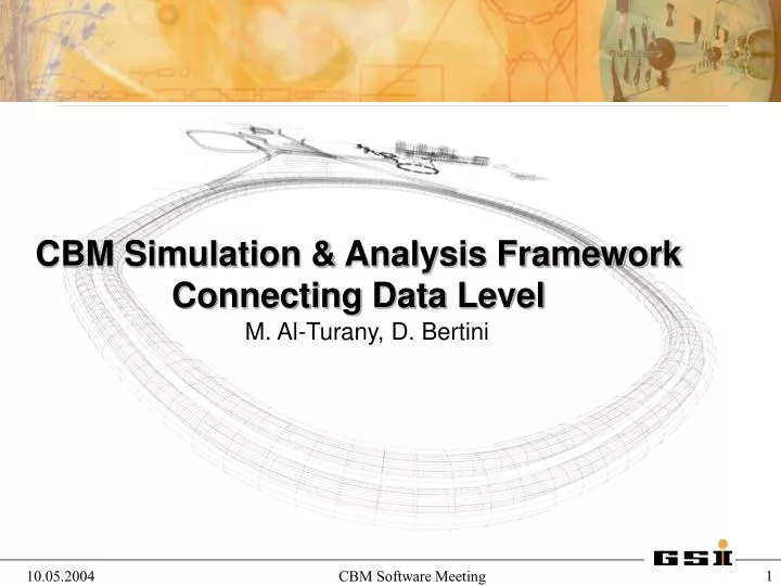 cbm simulation analysis framework connecting data level