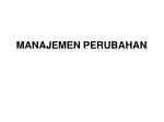 MANAJEMEN PERUBAHAN - slide 1