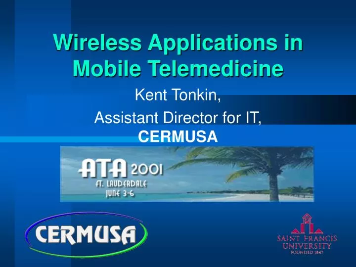 wireless applications in mobile telemedicine