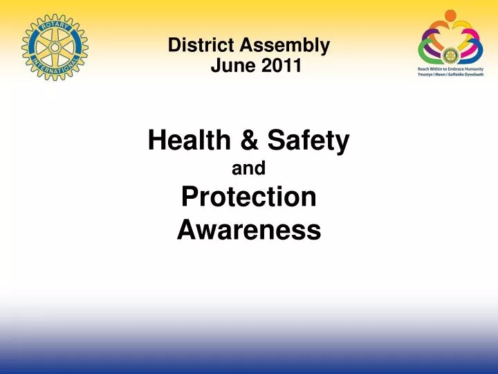 health safety and protection awareness