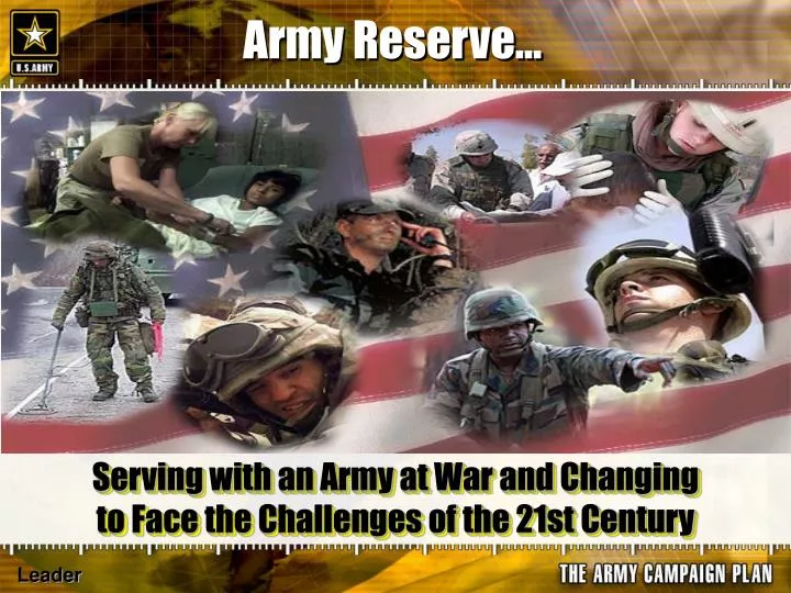army reserve