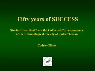 Fifty years of SUCCESS